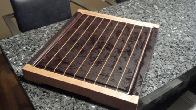 Pinstripe Walnut & Maple Cutting Board