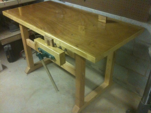 custom wood counter toolbox